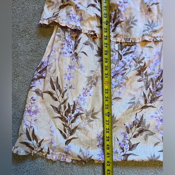 House of Harlow 1960 Floral Tier Corset Dress Size Medium - Picture 4 of 16